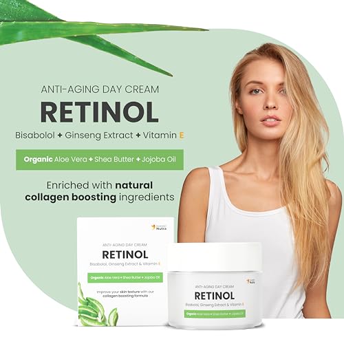 Swedish Nutra Anti-Ageing Retinol Day Cream 50ml, 50 ml (Pack of 1) - Image 2