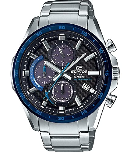 Preisvergleich Produktbild CASIO Herren Chronograph Quartz Uhr mit Edelstahl Armband EFS-S540DB-1BUEF