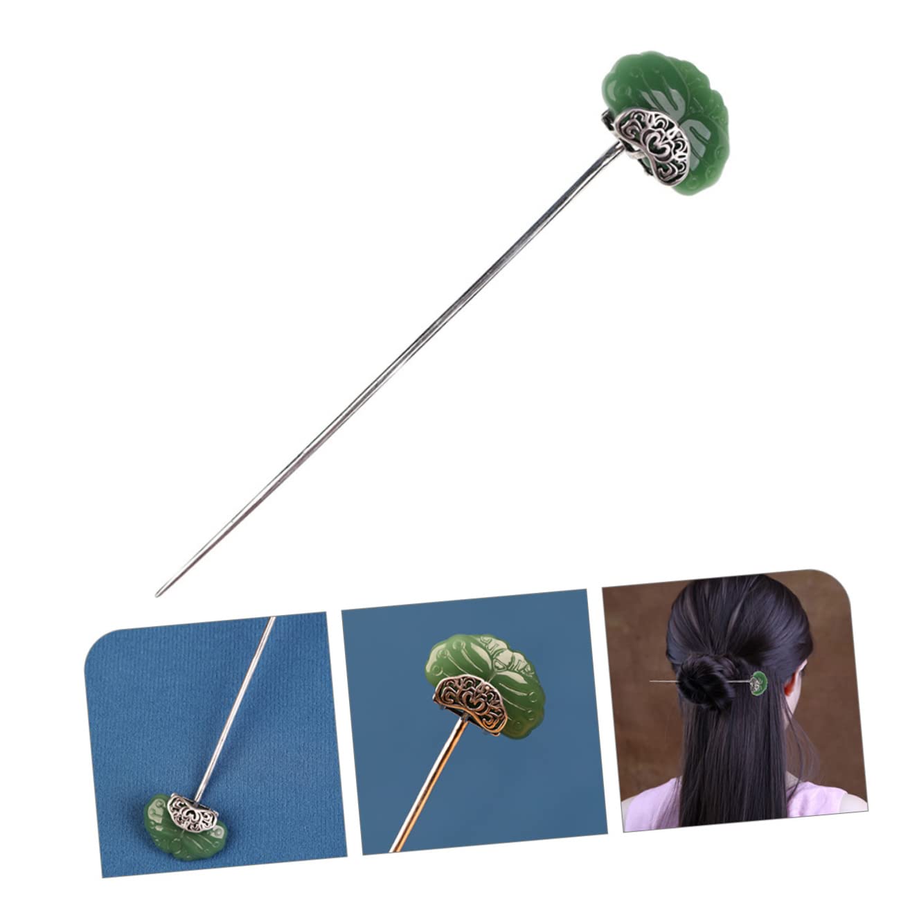 LALAFINA 5stücke Antike Haarnadel Für Vintage Haarschmuck Chignon Pin Für Lange Geeignet Für Partys Und Besondere Anlässe