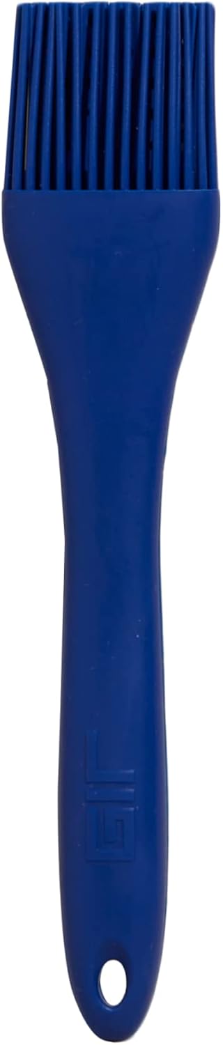 GIR: Get It Right Premium Silicone Basting Brush - Heat Resistant BBQ, Pastry, Turkey Brush - Perfect for Cooking, Grilling, and Baking - Ultimate, Navy