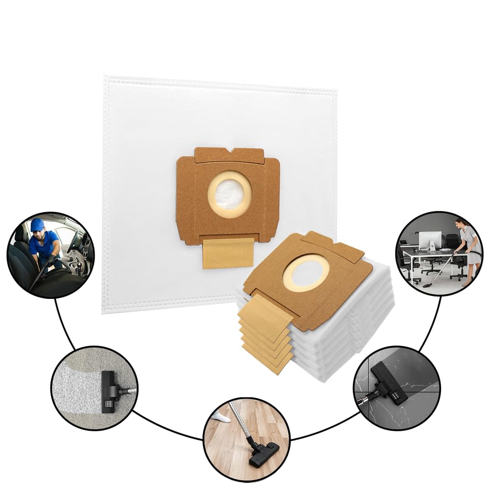 Vhbw 20x Bolsa Aspiradora Compatible Con AEG Vampyrino EC, LX, RX, S