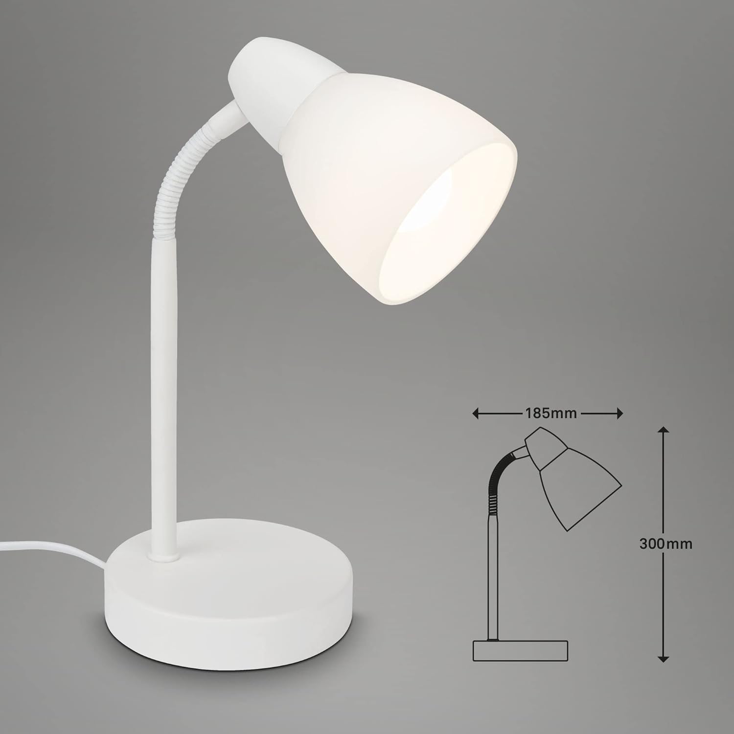 Briloner Leuchten Table Lamp 7022-016 with dimensions