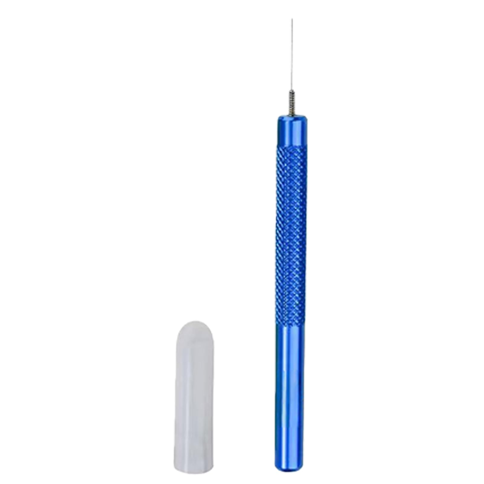 Netbiio Blue Antistick Coated Metal Adhesive Applicator Ideal For Model Enthusiasts Ideal For Clogs And Residue Buildup Great For Miniature Electronic Repairs, Comfortable Handle