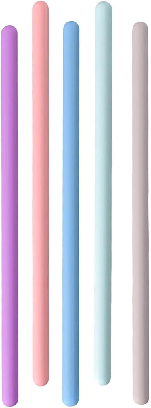 5 Pieces Silicone Stir Sticks Stirring Rods for Mixing Resin 5.51Inch