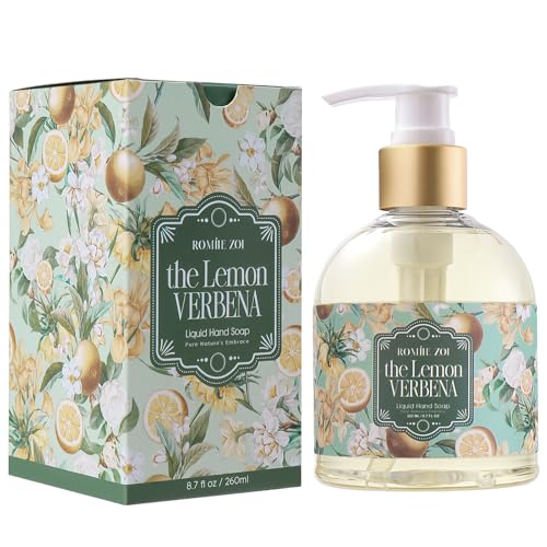 Image of ROMIIE ZOI Liquid Hand Soap, Lemon Verbena, 260ml /8.7 fl.oz