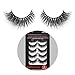 3D Fur Mink Eyelashes Natural Long Make up Messy Flirty Fake Lashes Curly Lightweight False Eyelashes for Women 5 Pairs/Box