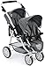 Bayer Chic 2000 689-76 Zwillings-Puppenwagen, Jeans Grey