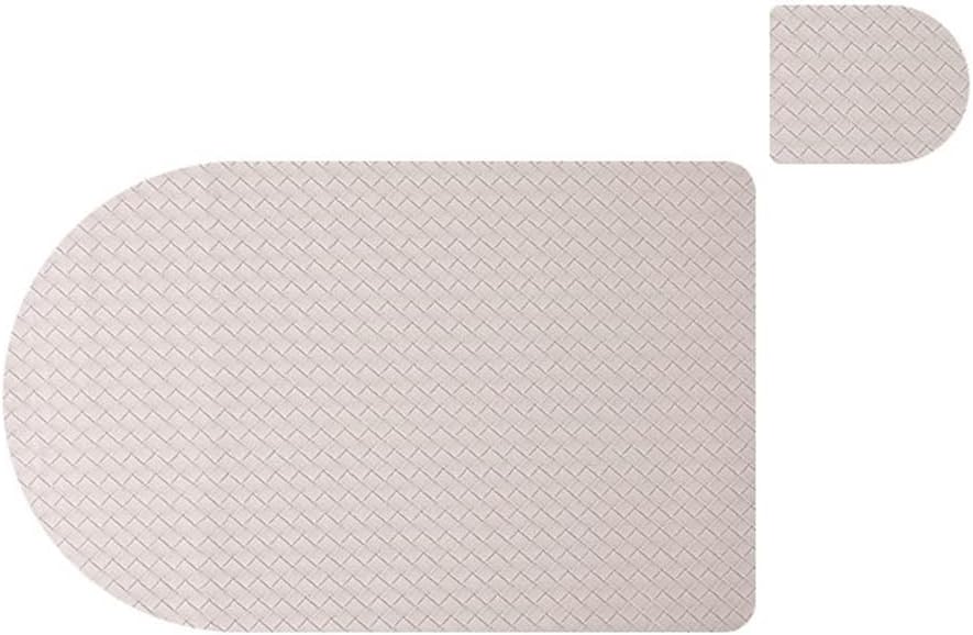 4 Pcs Table Mat Woven Leather Placemat Hotel Home Table Mat Pads Coaster Table Place Mats(A)