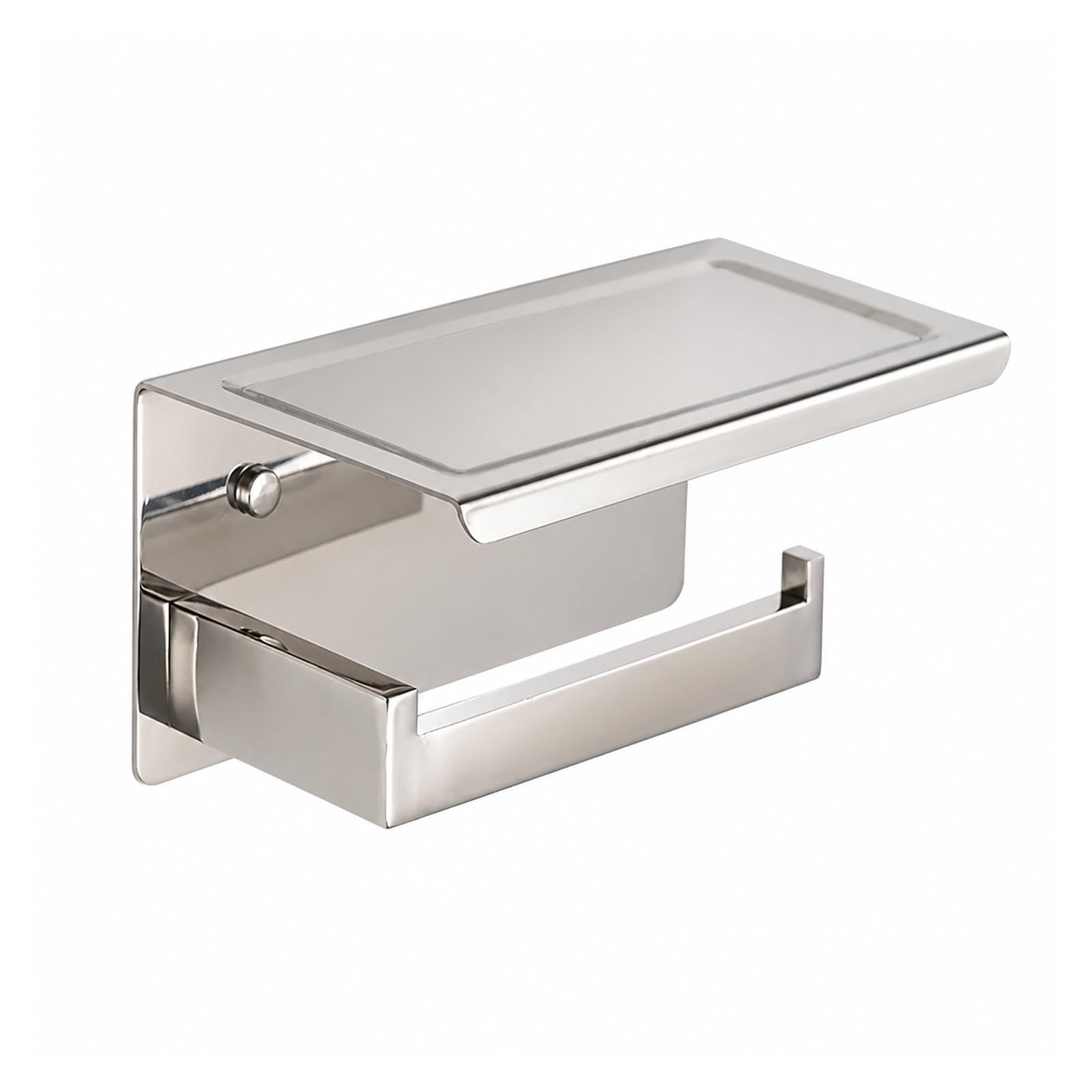 HLTYGWX Portarrollos de Papel higiénico, Soporte de Papel higiénico de Acero Inoxidable 304 sin perforación, para baño