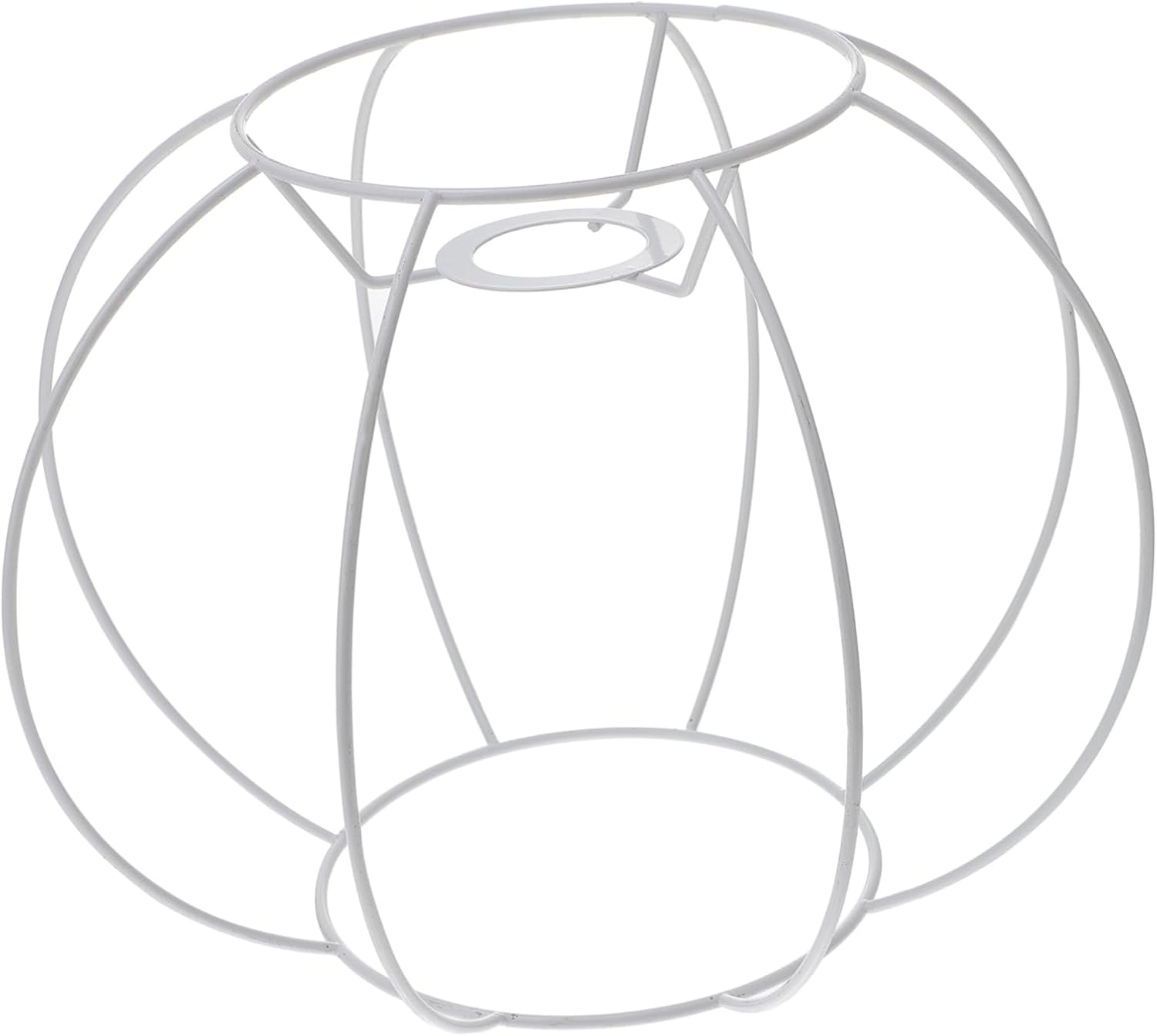 Lantern Frame Globe Lamp Outdoor Pendant Light Iron Lamp Shade Frame Decorative Diy Lampshade