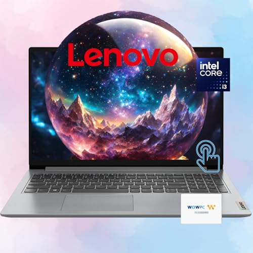 Image of Lenovo Touchscreen IdeaPad | 24GB RAM | 1TB Storage (512GB SSD & 512GB External Storage) | 15.6 inch FHD Display | Intel 6-Core Processor | HDMI | Type-C | Bluetooth | Windows 11 Pro | w /WOWPC Bundle