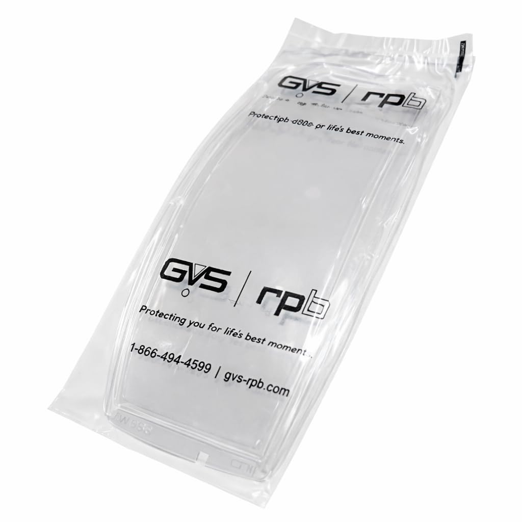 NV3-745 Nova 3 Cassette Helmet Lenses, NV3-745, Disposable Lens System, 1 Outer & 5 Tear Offs/pack, 20 packs/case. Sold Per CASE