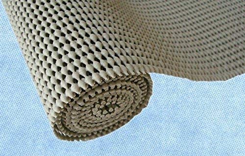 G-Honest Multipurpose Use Anti Slip Mat - for Fridge, Bathroom, Kitchen, Drawer, Shelf Liner, Size 45x125 cm (White)