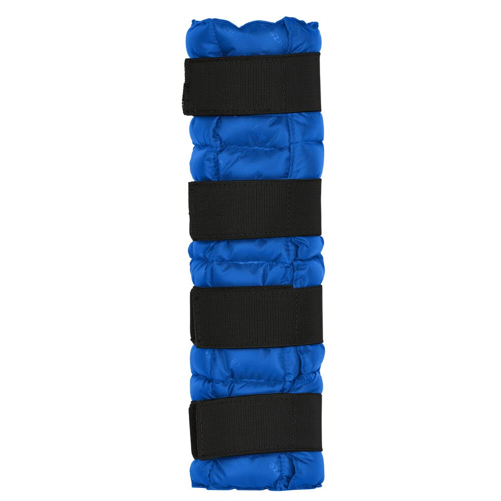 HorzePro Cooling Therapy Ice Wrap for Horses, Quick Cooling Gel Ice Pack with Flexible Straps & Durable Nylon Design - 1 Size - Single - Blue - One Size