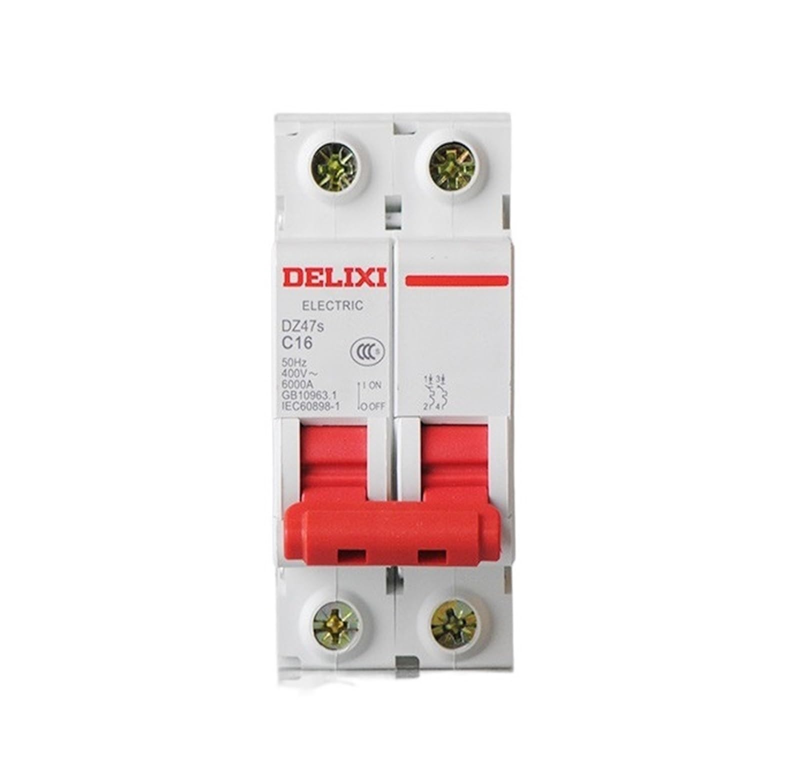 Disjoncteur miniature type D DZ47 2P pour éviter les déclenchements intempestifs