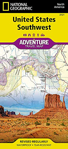 United States, Southwest (National Geographic Adventure Map)