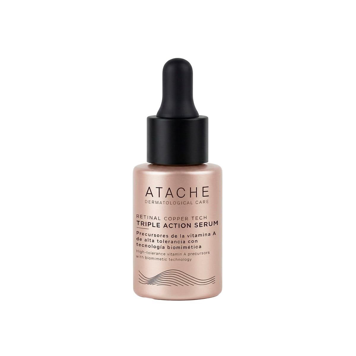 ATACHE Retinal Copper Tech - Siero retinal viso rassodante, anti-età, 30 ml