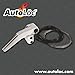 AutoLoc Power Accessories AUTARM2 Dual Chrome Latch Release System with Cable And Housing go kart 356 accessories