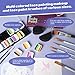 Pintada 120g Large Capacity Face Painting Kit for Party - 12 x 10g Non Toxic Water Activated Face Paint Palette with Brush, Stencil, Gem, Sponge. For Halloween , Carnival, Party, Festivals & Events.