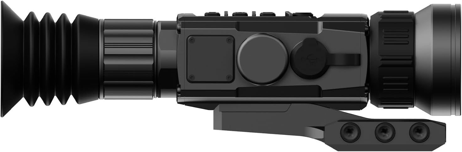 DNT Optics Hydra-LRF Multi-Function Thermal Scope with Laser Rangefinder and Ballistic Calculator - Standalone Scope, Clip-On, Handheld Monocular