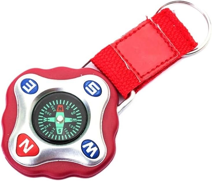 Webbing Compass Key Chain Lugga Clothing Guide Needle Outdoor Sports Necessities