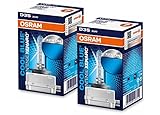 OSRAM XENARC COOL BLUE INTENSE D3S Xenon Brenner (2 Stück) Leuchtet außergewöhnlich hell Sorgt für starke Kontraste Bis zu 20 % mehr Licht (im Vergleich zu konventionell beschichteten Xenonlampen) Blaueffekt ohne Beschichtung Farbtemperatur: bis zu 6.000 K Zulassung gemäß ECE Nur für Xenon Scheinwerfer geeignet