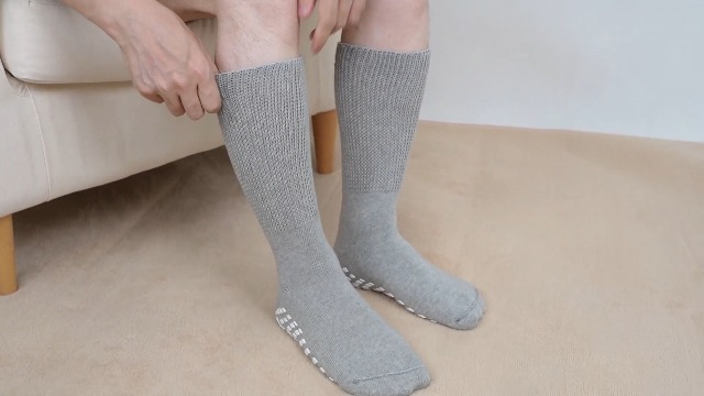 Calze UOMO Senza Elastico Diabetici COTONE FILO DI SCOZIA Calzini Sani