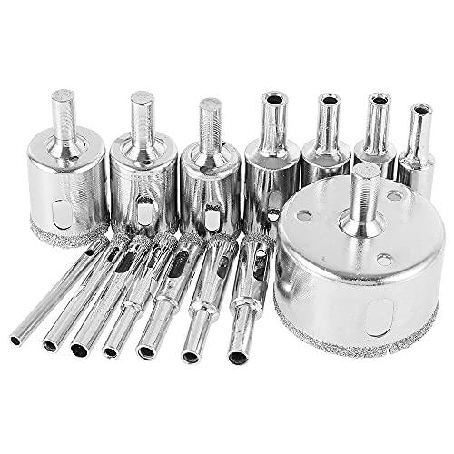 Broca para cerámica, vidrio y metal 5mm-50mm miniatura 1