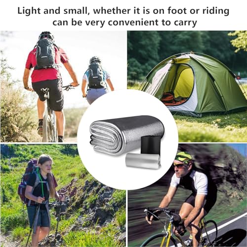 OXTXO Waterproof Camping Mat-2M×0.6M,Double-Sided Foil Camping Mat,Aluminum Film Sleeping Mat For Traveling And Outdoor Activities - Image 4