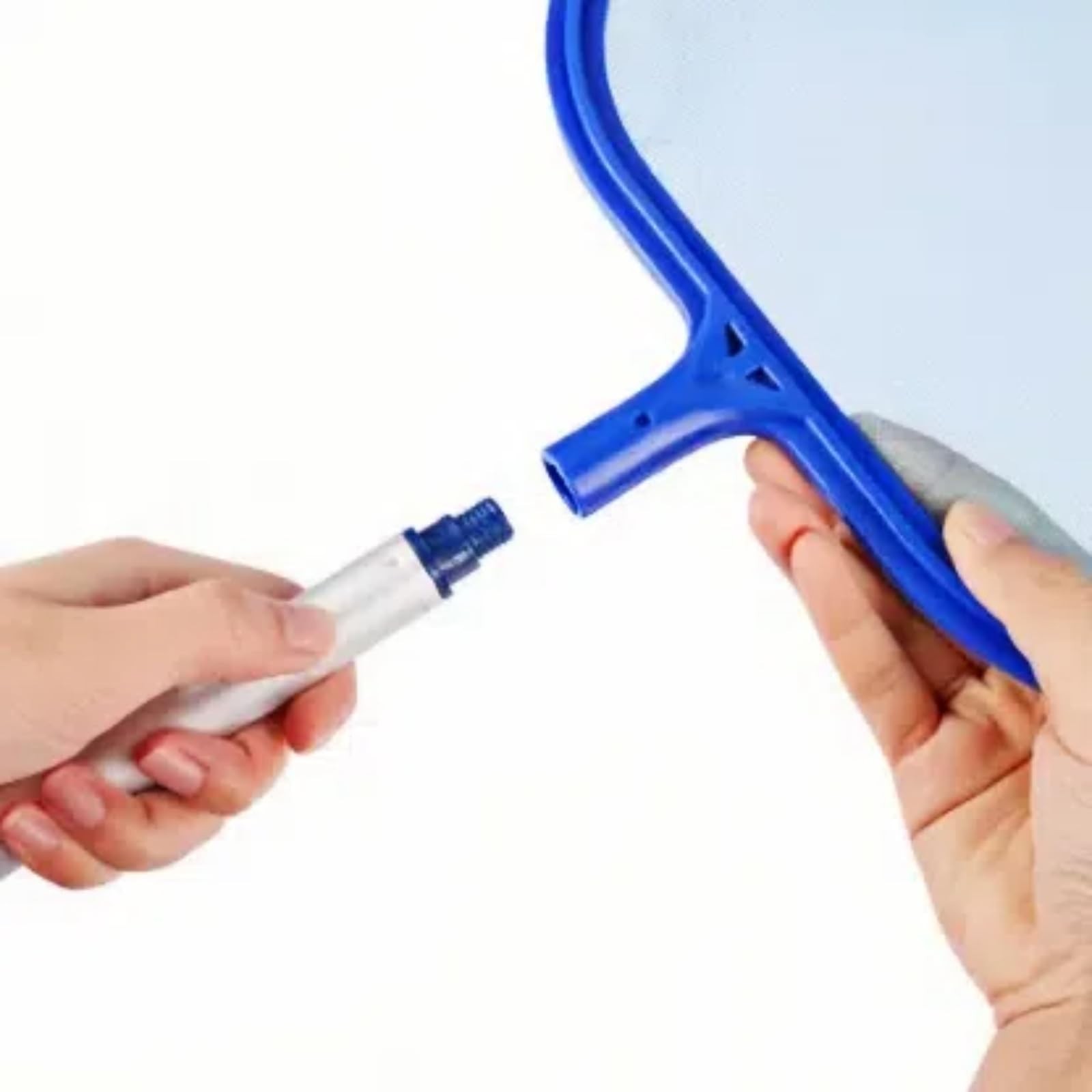 Retino Piscina - Retino per Piscina 120CM Rete a Maglia Fine per Foglie con Asta Telescopica in Alluminio per Pulizia Piscina Spa Stagni e Acquari da Foglie e Detriti