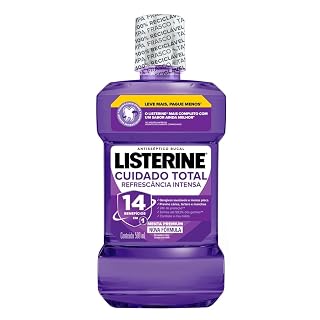Listerine Cuidado Total 14 Benefícios em 1 Enxaguante Bucal 500 ml