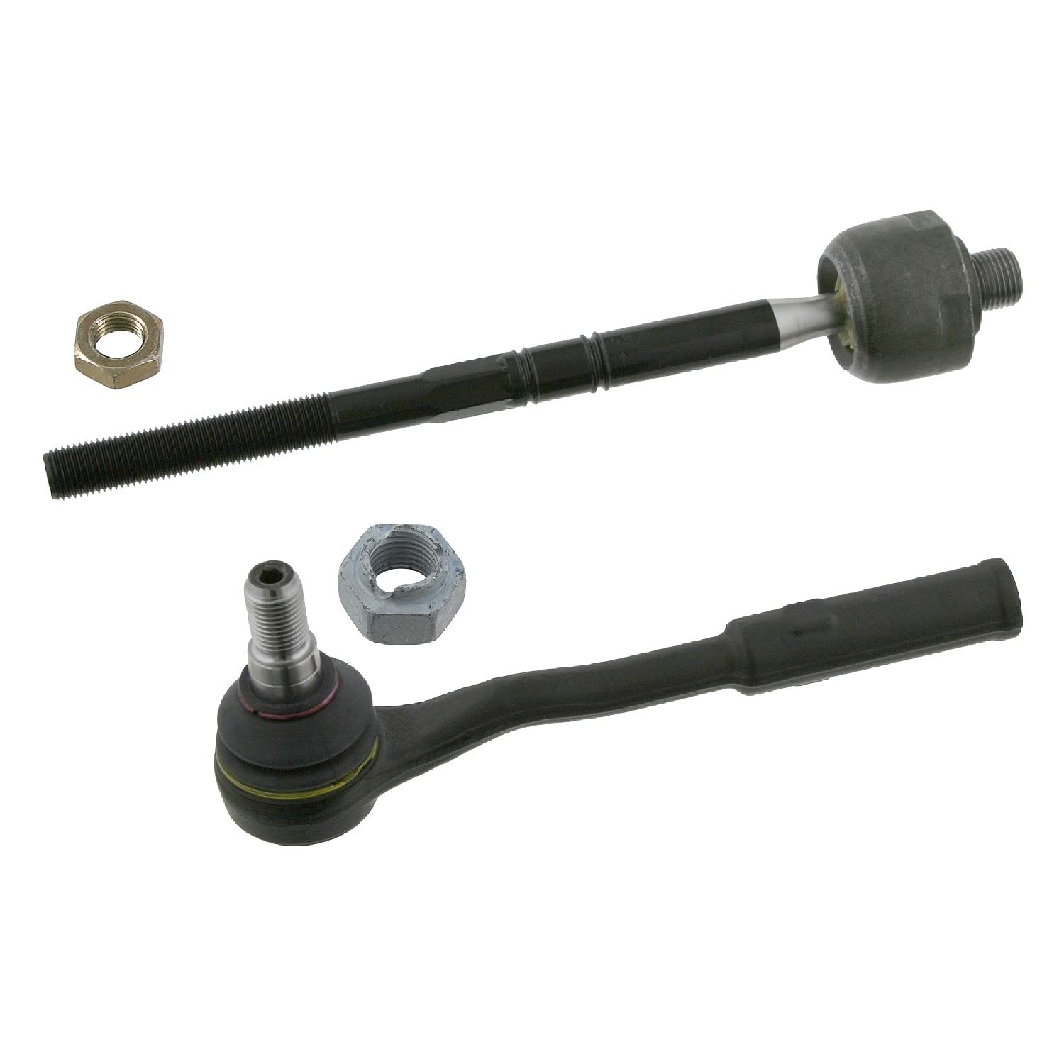 febi bilstein 23137 drążek do krawata z końcówką i nakrętką zabezpieczającą, opakowanie jednego
