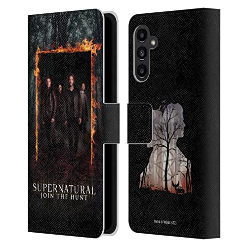 Étui Supernatural Samsung A13 5G Head Case en cuir premium