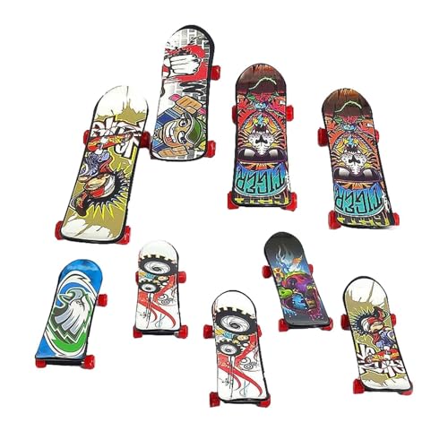 Genérico Tablas con ruedas Dedo - Juguetes a la moda Finger Skateboards - Monopatín Fingerboards Finger Toys Pack, Regalos para Finger Skater para Teen Adult Favor