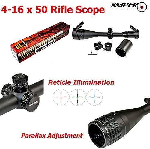 4 16x50mm Illumination reticle extended sunshade Photo