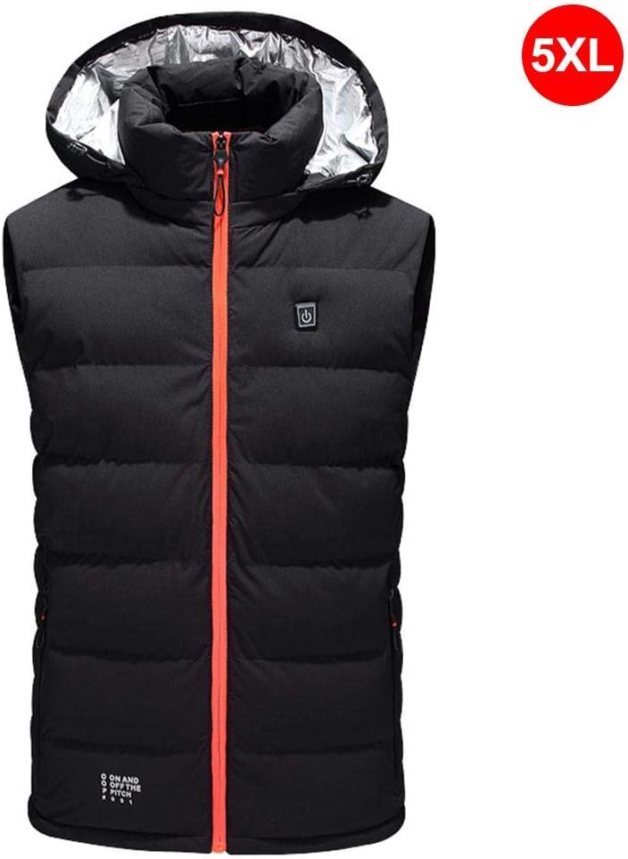 gilet riscaldato per uomini 5xl