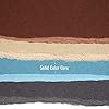 48 Sheets Earth Tones Neutral Color Card Stock Paper, 10x10 Inch 250gsm 92lb Double Printed Scrapbook Colored Paper 24 Assorted Colors Heavy Cardstock for DIY Art, Paper Crafting, School Supplies #3
