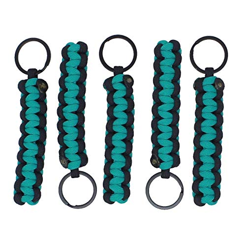 Bubbasgaragetv - Paracord Grab Handles For Jeep Wrangler/Gladiator Cj Yj Tj Jk Jl Jt (Turquoise) #TOP6