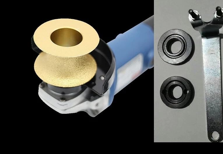V10 3/8" Full Bullnose Diamond Shaping Wheel Router Bit for Granite Marble Glass