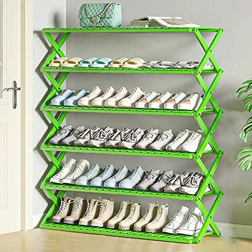 Rangement autonome pour chaussures avec étagère à chaussures 6 niveaux