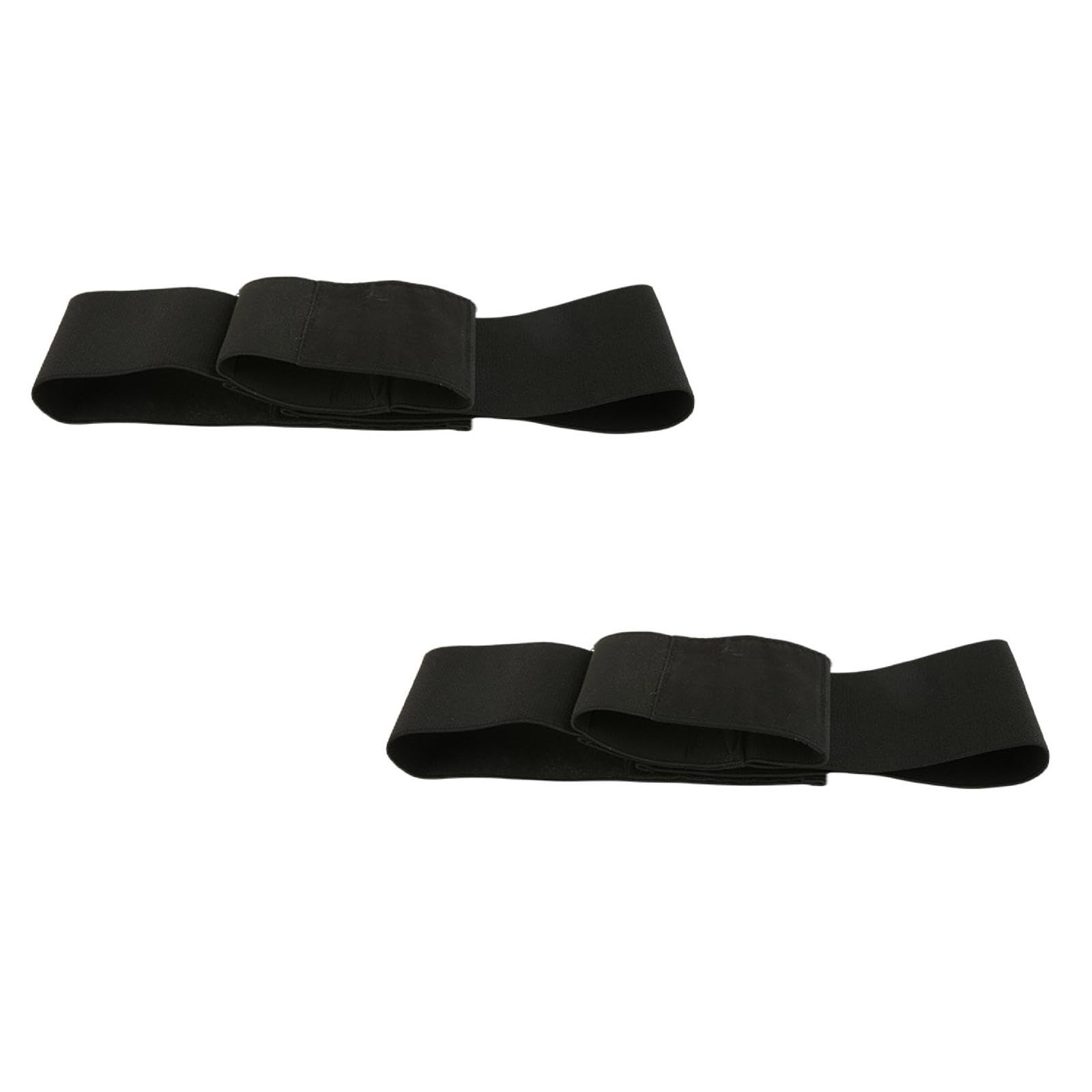 Slider Golf Training Aid | Adjustable Swing Correcting Arm Band | For Men Women Beginners Correcting Indoor Outdoor SwingCorrecting Improve Swing Stability (Black(2pack))