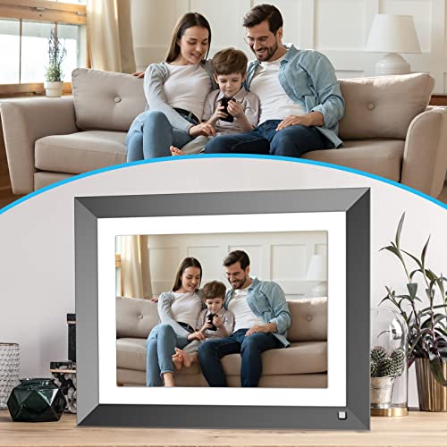 Image of FULLJA Dual-WiFi Digital Photo Frame - 11-inch 32GB 2K Smart Digital Picture Frame, Motion Sensor, Full Function, Sharing Photos and Videos via App /Email Instantly, Unlimited Cloud Storage