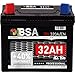 Produktbild Rasentraktor Aufsitzmäher Batterie 32Ah 12V Starterbatterie absolut WARTUNGSFREI Plus Pol links 30Ah