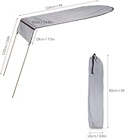 Vista 6 de LIXADA Toldo para kayak y canoa para una sola persona