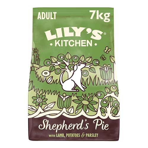 Lily's Kitchen Preparato con ingredienti naturali Cibo secco per cani adulti Ricetta bilanciata Shepherd's Pie Sacco da 7kg