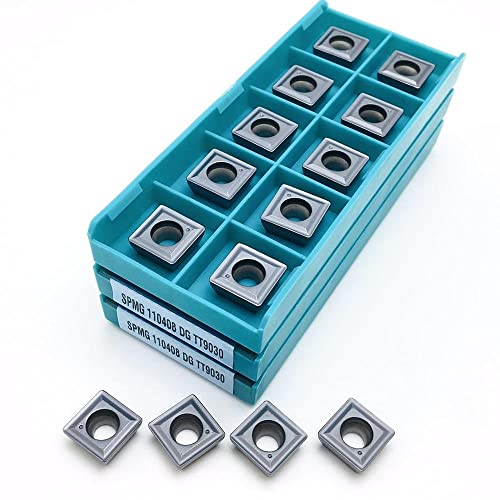 SPMG110408 DG TT9030 TT8020 Carbide Blade For U-shaped Fast Drills For Machining Stainless Steel And Steel SPMG 110408 - (Angle: SPMG110408 DG TT8020/ 10Pcs (1box))