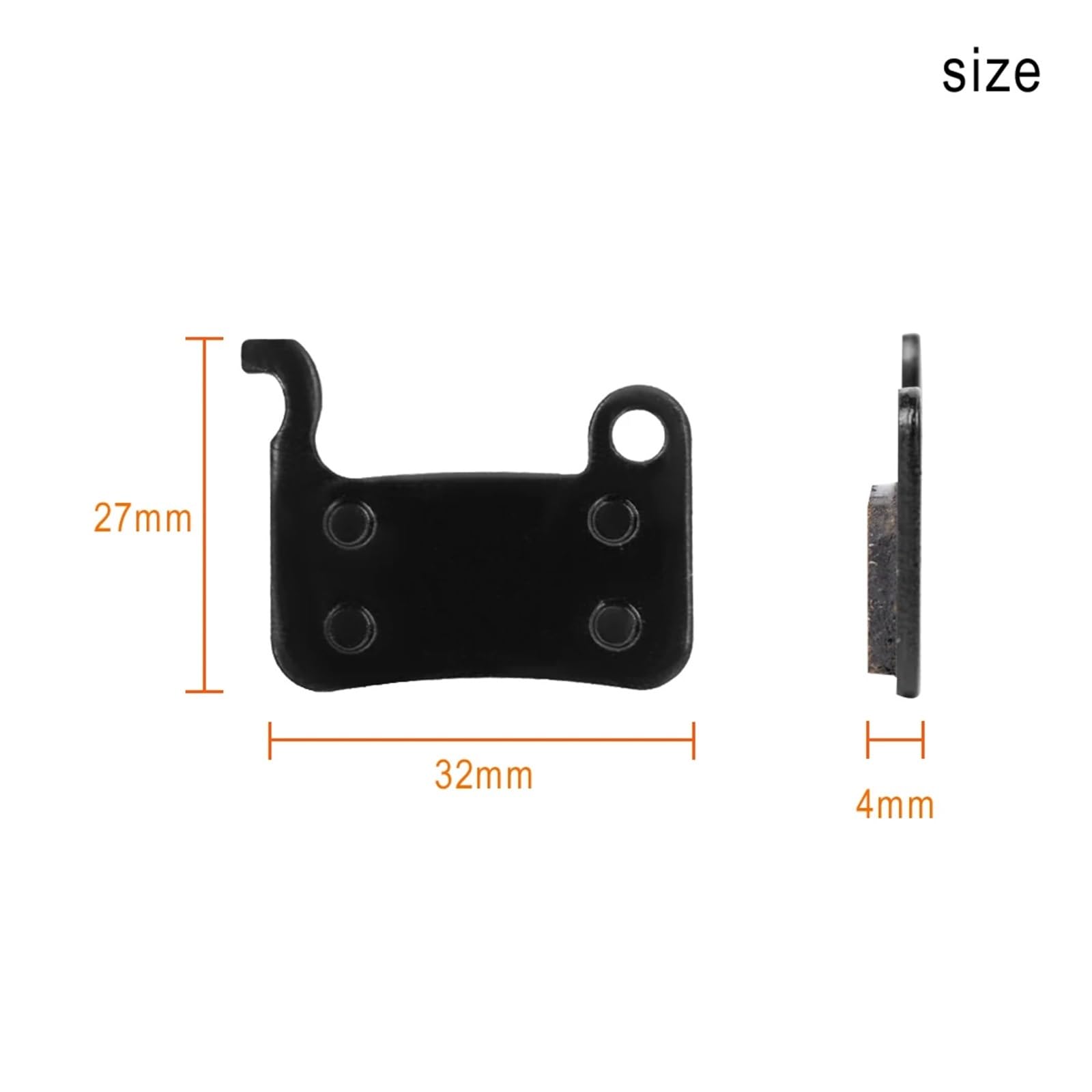 Piezas de patinete eléctrico 1/4/6/10 Pares de Pastillas de Freno de Disco Compatibles con M365/Pro Scooter XTECH Freno hidráulico MTB Disco de Bicicleta Cerámica Pastillas de Freno semimetálicas HB10