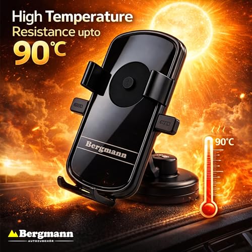 Image of Bergmann Auto Grip Automatic Mobile Holder (XL, Black)