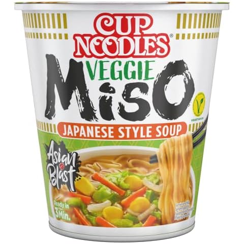 Nissin Cup Noodles - Veggie Miso Cover