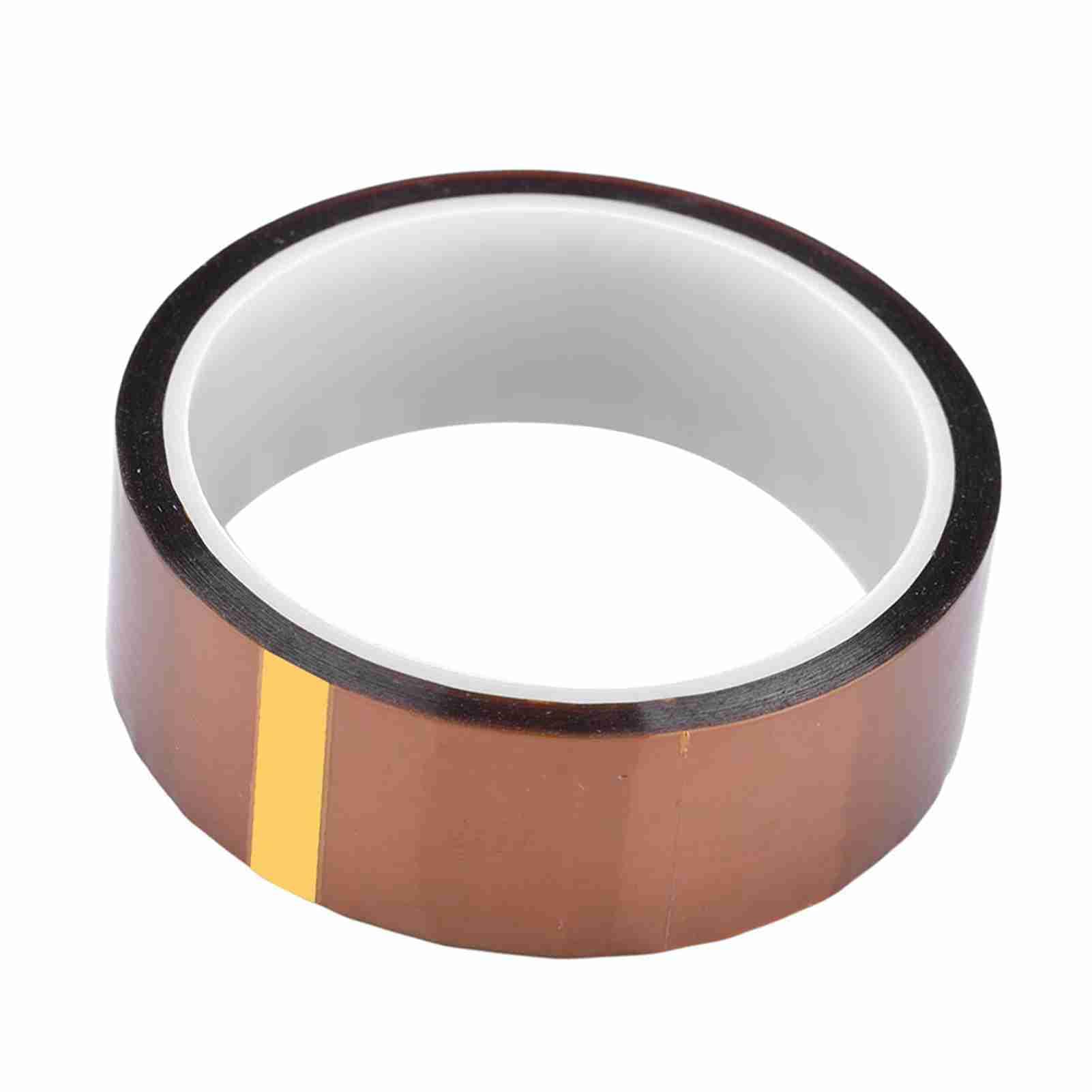 Nastro adesivo termoisolante, 33 m*0,06 mm 250-300 ℃ Nastro resistente al calore Nastro isolante termico portatile Rotolo per saldatura di chip BGA (30 mm di larghezza)